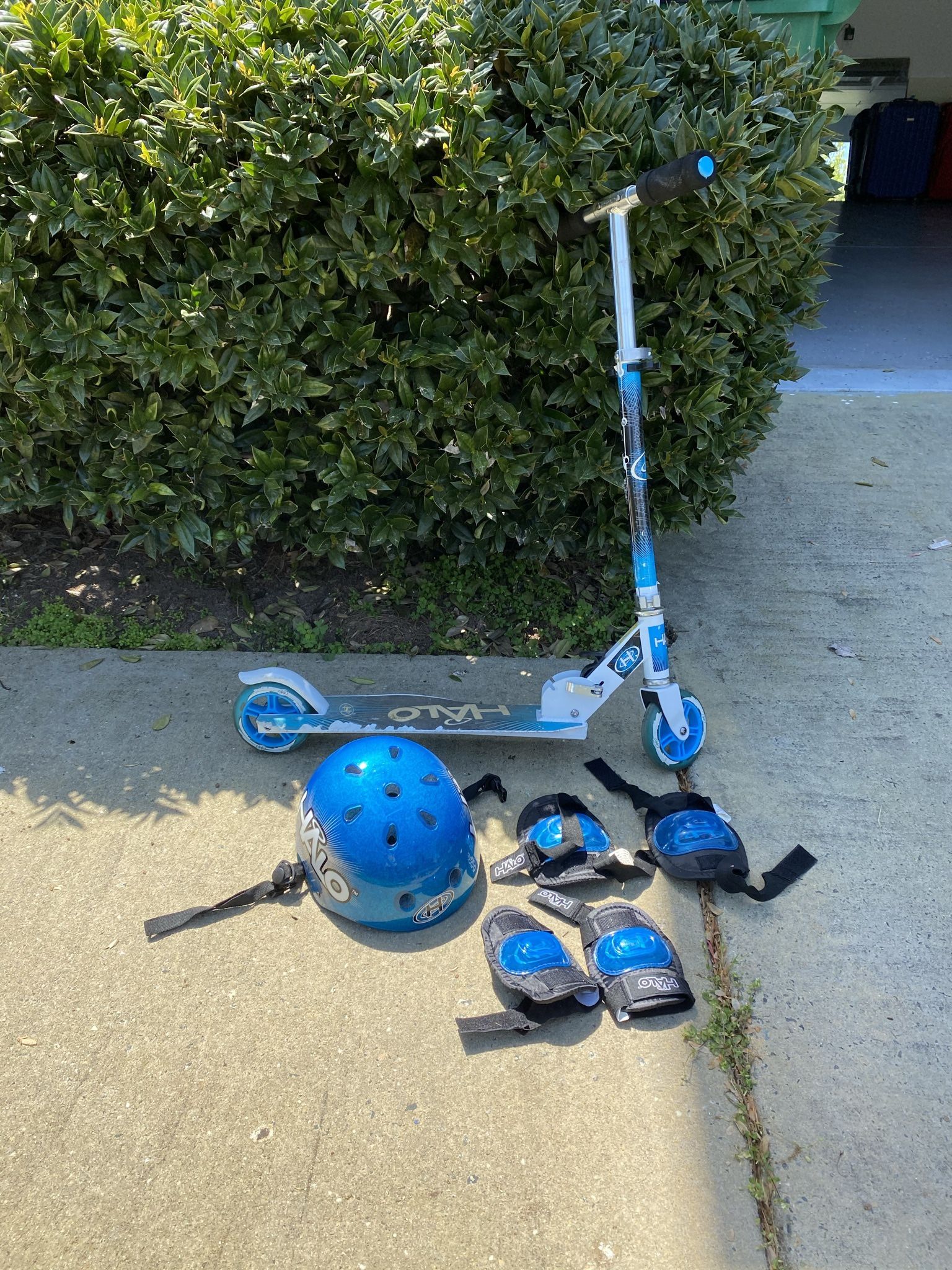 Halo Kids Scooter With Protection Set