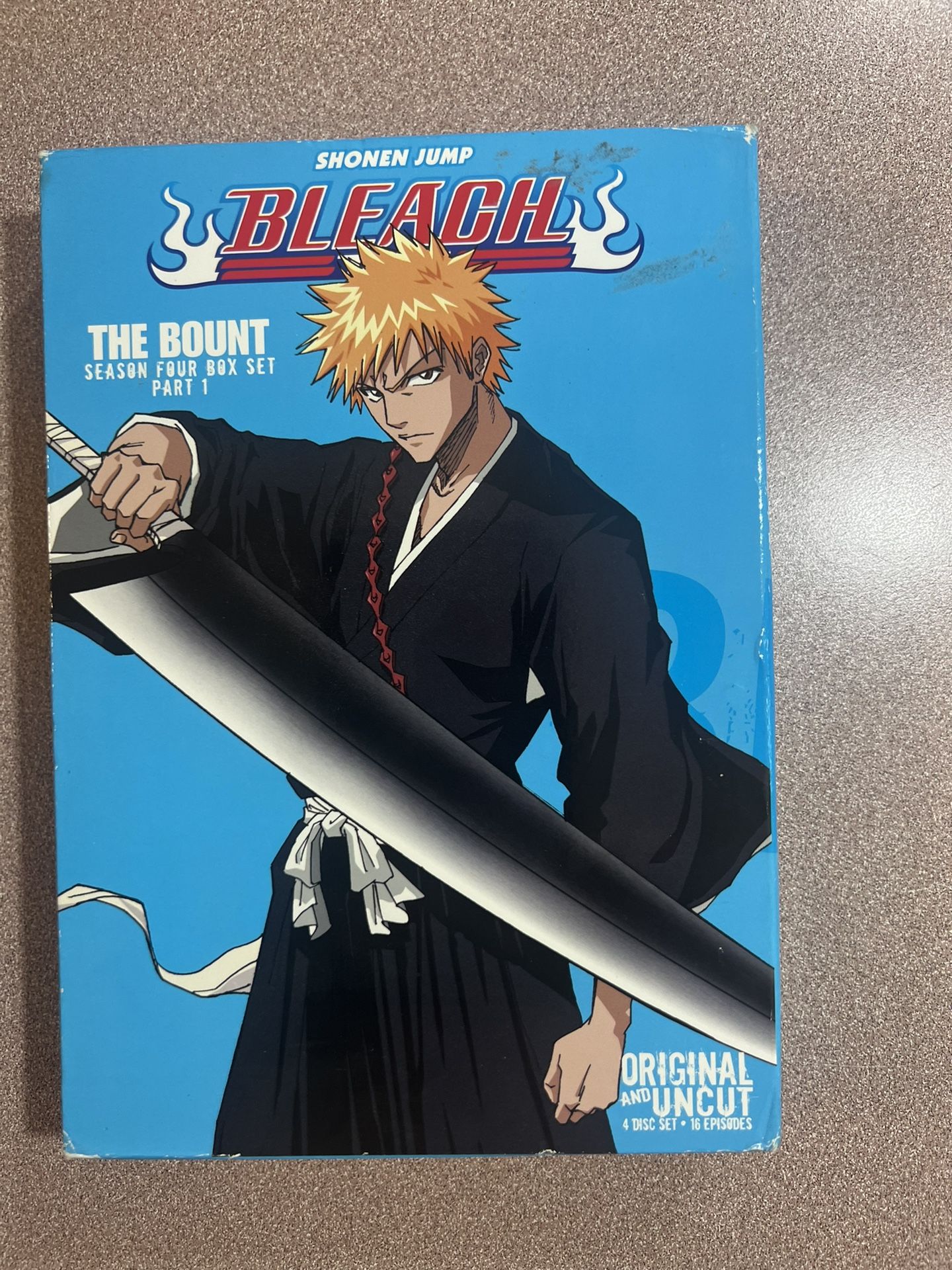 Used DVD Set “Bleach” The Blunt Season Four Box Set Part 1