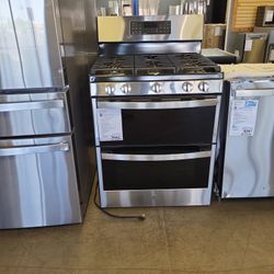 30" Freestanding Gas Double Oven