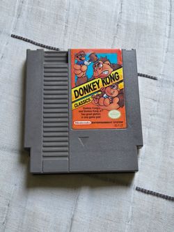Donkey Kong Classics (1988) CART ONLY - TESTED - NES