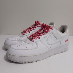 Nike Air Force 1 x Supreme Low White (CU9225-100) Size Mens 13