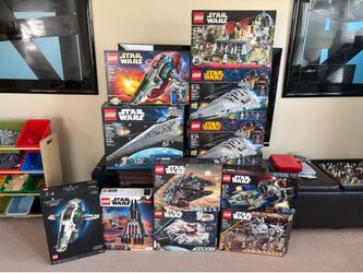 Lego Star Wars Box Lot