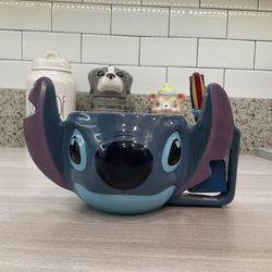NEW DISNEY LILO AND STITCH LARGE STITCH HEAD MUG SOUP BOWL 