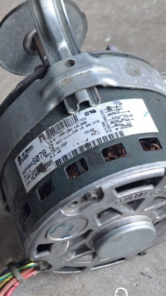 GE ELECTRIC MOTOR 110/208/230V 1/3 HP. FOR AC 2.5 TON AIR HANDLER