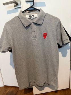 Authentic Play by Comme des Garçons grey polo