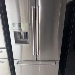 Kitchenaid Stainless Steel Refrigerator And Freezer