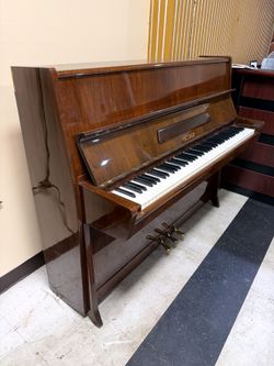 Petrof P115 Upright Piano (1979) - Walnut - $2500 Delivered and Tuned