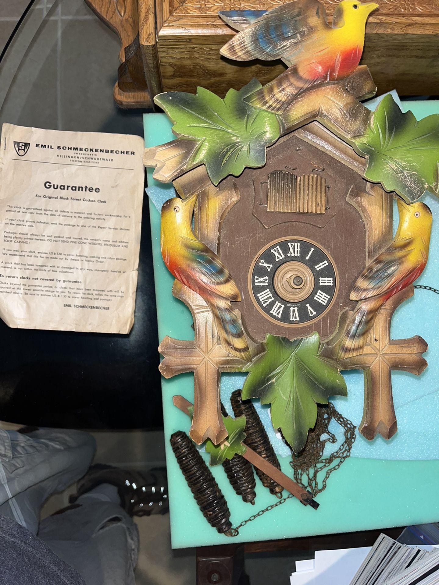 Vintage German Cuckoo Clock for Sale in Elk Grove, CA OfferUp