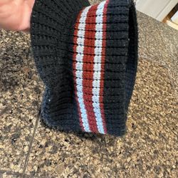 Men’s Spyder knit visor ear warmer with brim