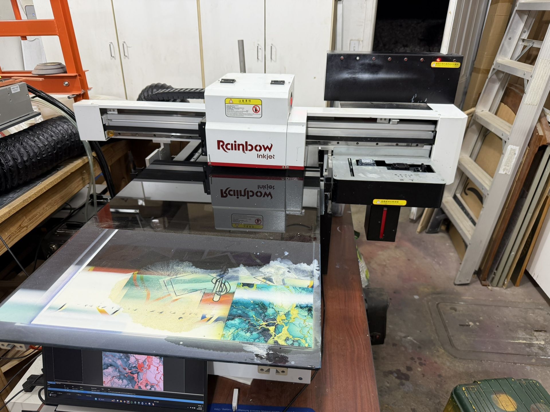 RAINBOW  UV  INKJET PRINTER (NO DTG)