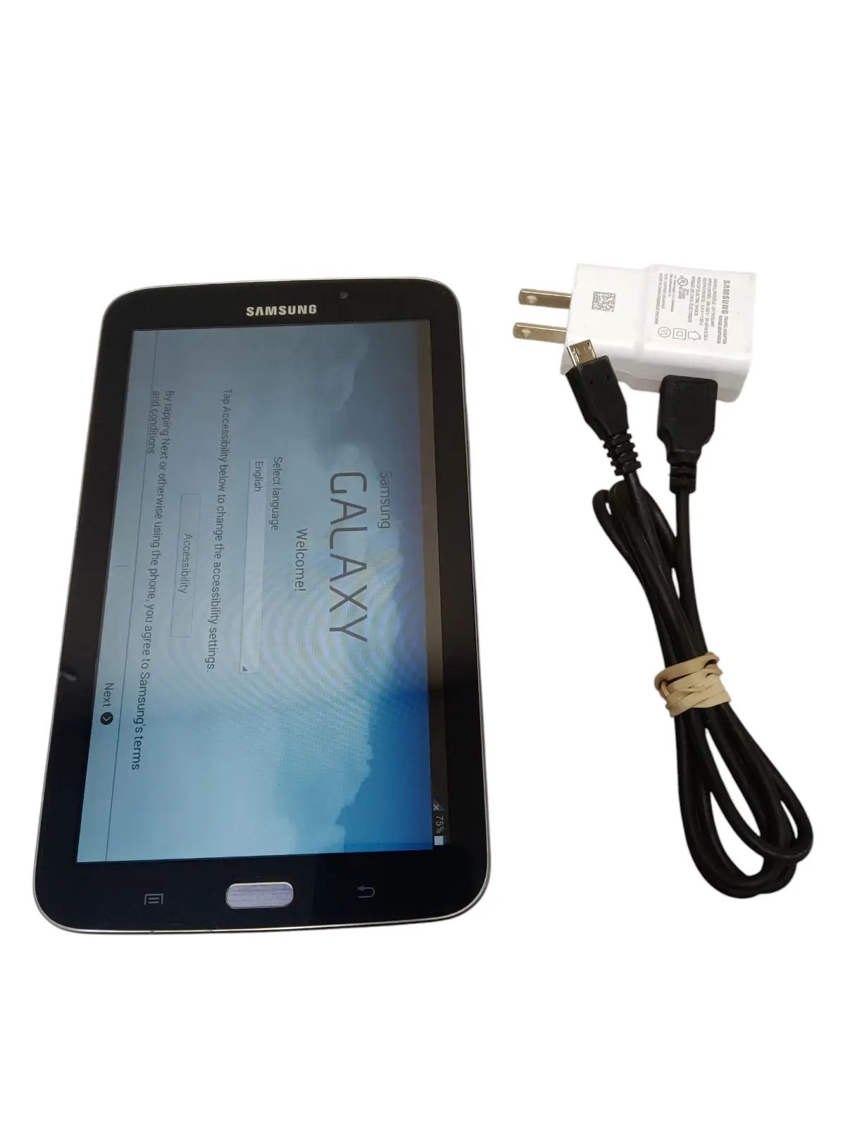 Samsung Galaxy Tab 3 SM-T217S Wifi Tablet 8gb reset Tested