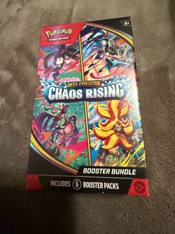 Mega evolution chaos rising booster bundle
