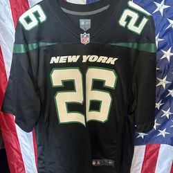 New York Jets Jersey Le’veon Bell 26 Black - Size Large