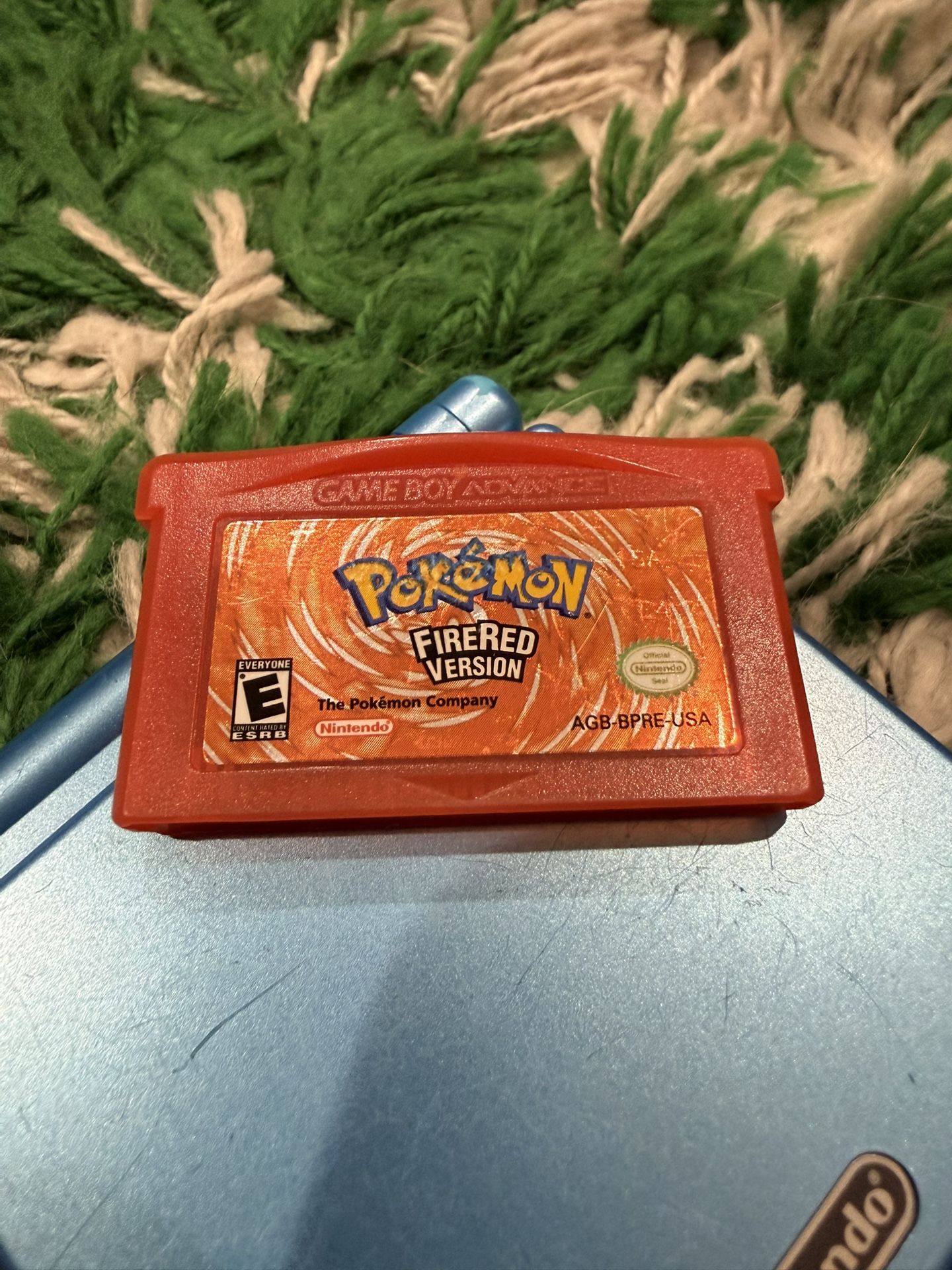 Gameboy Advance Pokemon FireRed Game