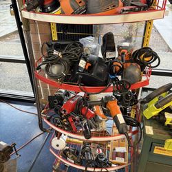 Miscellaneous Power Tools; Drills, Batteries, Saws, Sanders, Grinders, Chargers, Sensors 