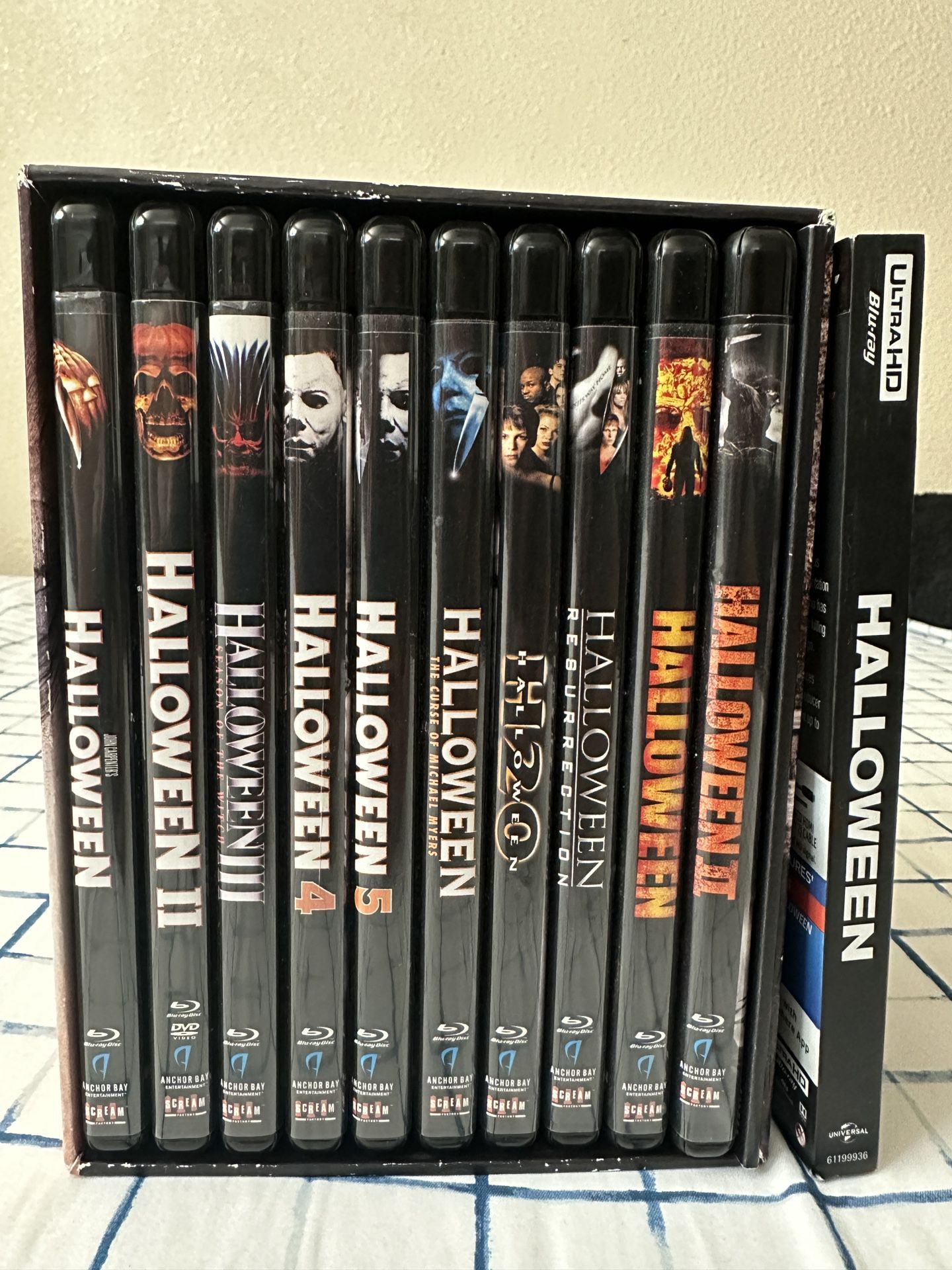 HALLOWEEN THE COMPLETE BLU-RAY COLLECTION + HALLOWEEN(2018) NEW