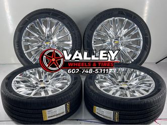 22x9 Oem polish  Gmc high country  Ultimate  6x139mm —-$995 wheel exhange —- $0 down