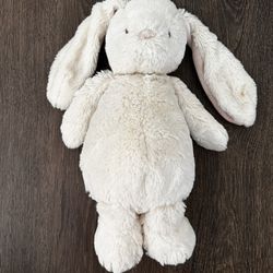 Baby Gund Thistle Cream Bunny Rabbit Plush 13" Embroidered Eyes Easter Lovey