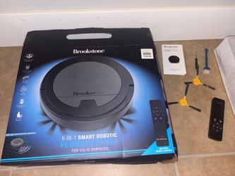 Brookstone Floor Cleaning Robot Vacuum