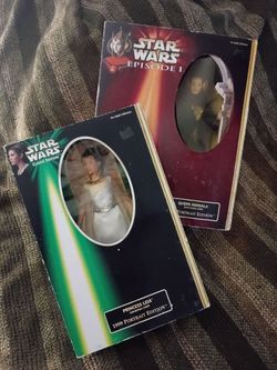 Princess Leia & Queen Amidala 1999 dolls