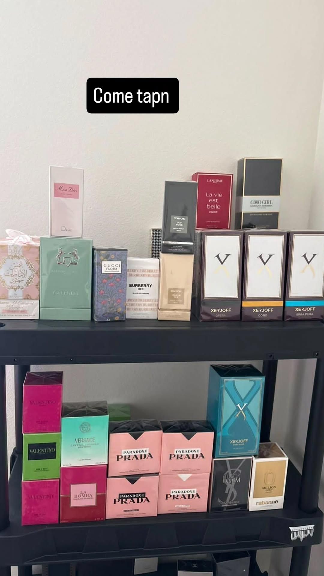 Cologne and perfumes