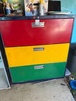 Metal Filing Cabinet