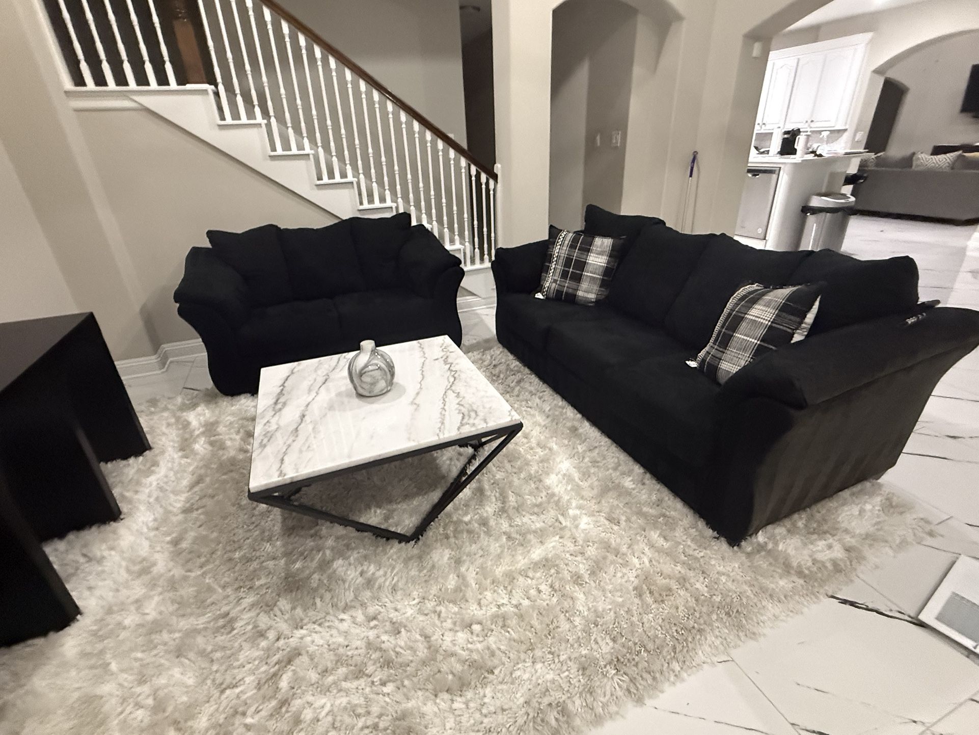 Sofa and Love seat