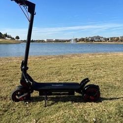 iScooter W8 500W Off-Road Tires Electric Scooter, 25 MPH and 25 Miles Range