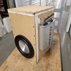 10" Eclipse Sub W/ 1200w Hifonics Amp