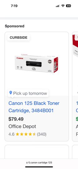 Canon Cartridge 125