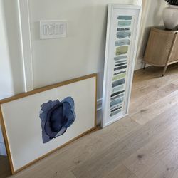 Two Colorful Framed Prints