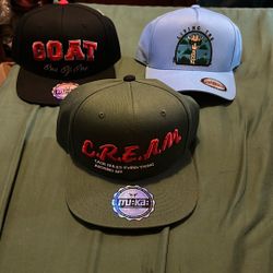Goat / Cream And Living High Life Hat 