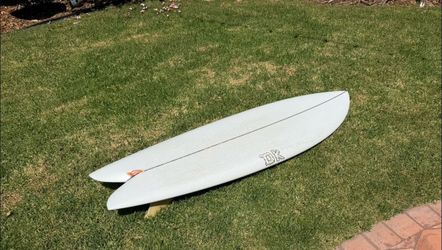 DK Surfboards Keel Fin Fish 5’10 Surfboard