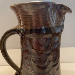 Art Pottery Caraf With A Beautiful Glaze