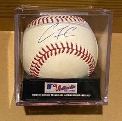 Carlos Correa (2013) Houston Astros • Rawlings Official MLB Baseball Autograph w/Display Cube