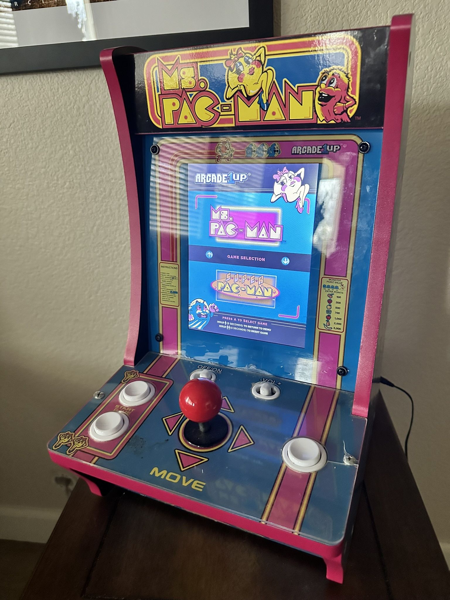 Arcade1up Ms Pacman Countercade