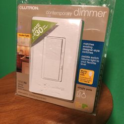 Lutron Dimmer White New