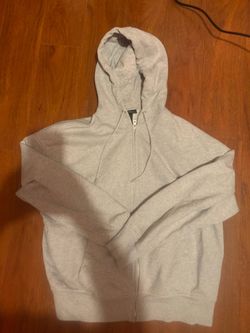H&M grey zip-up