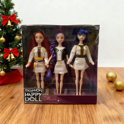 3 Pcs Set K-Pop Demon Hunter Doll With Music and Light Singing Song