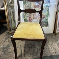 Vintage Mahogany Chair 