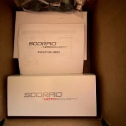 Ducati Motorcycle Scorpio Alarm System W Harness