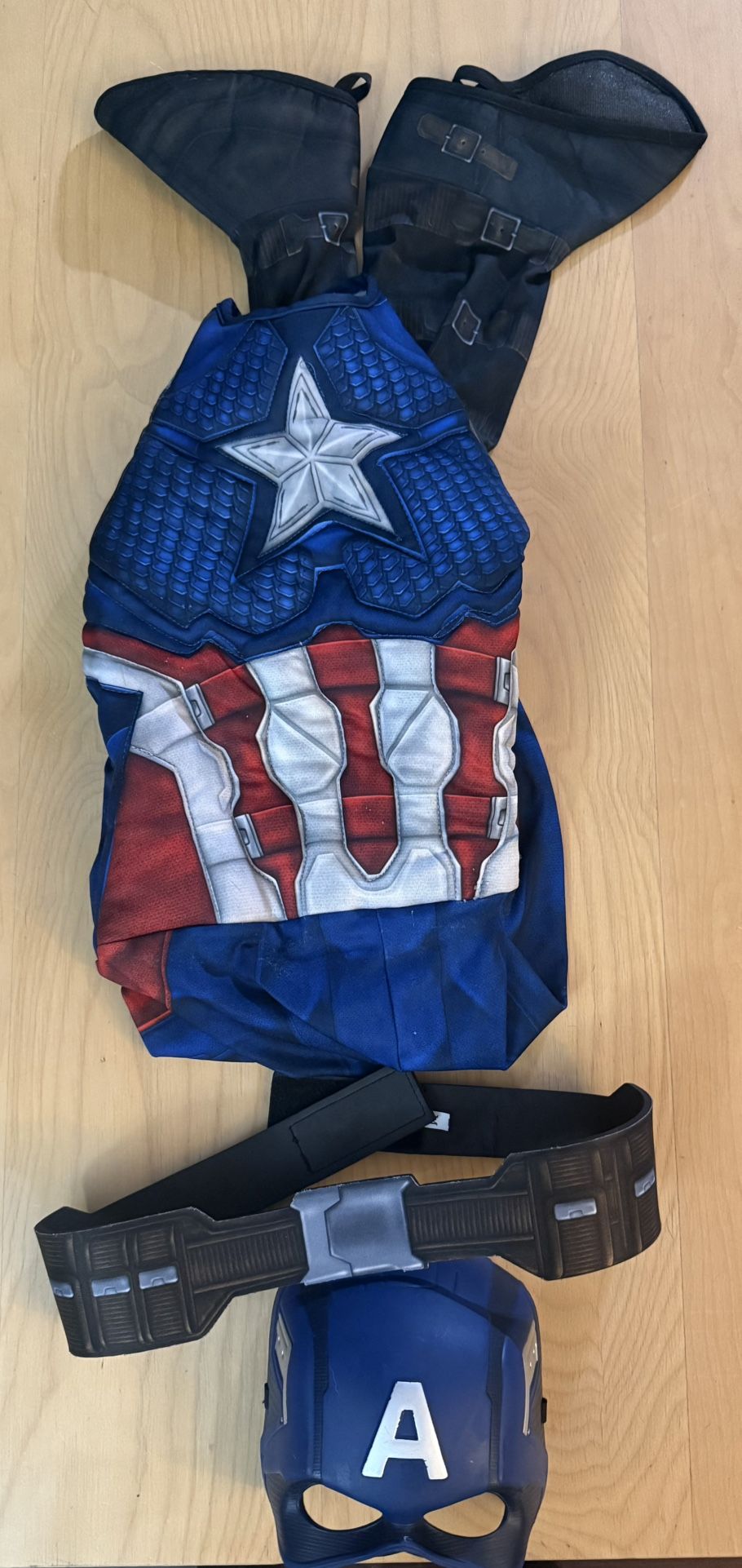 Youth med  capt America costume