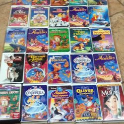  Disney VHS Collectibles $65.00 EACH, CASH  TEXT FOR PRICES. 