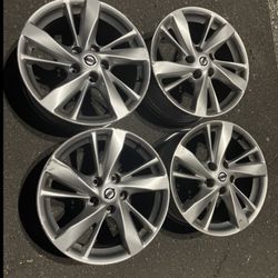 4 — 17x7 5x4.5 5x114.3 Stock Infiniti Q50 370z 350z G35 G37 Altima accord Civic Rsx Camry Corolla RAV4 Tacoma Wheels Rims
