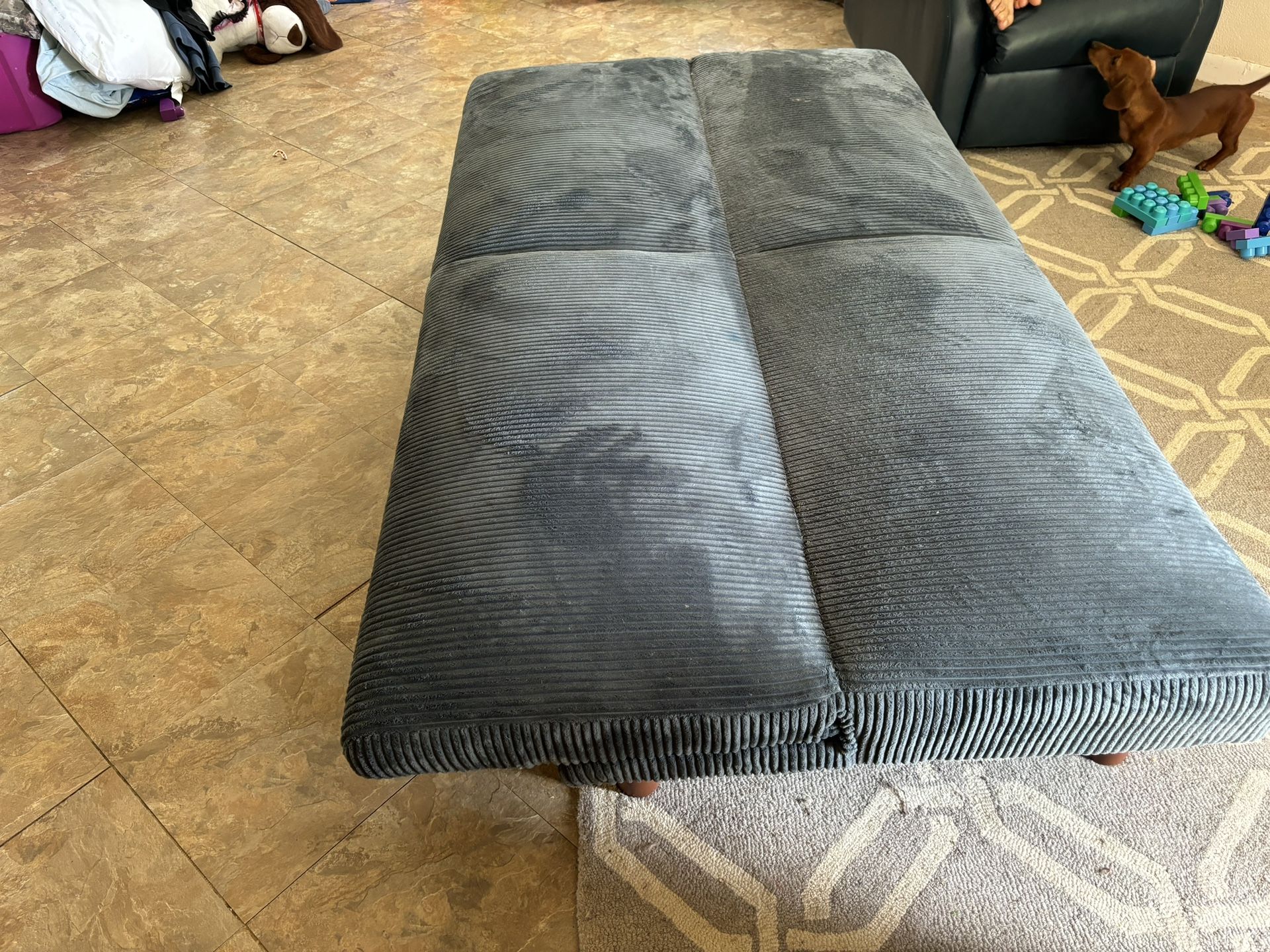 Blue Futon Sofa Bed