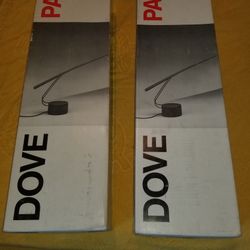 Vintage Dove Italian Table Lamps
