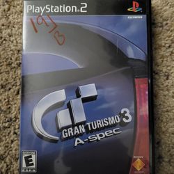 Gran Turismo 3 A Spec - PS2