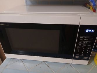 White Sharp Microwave