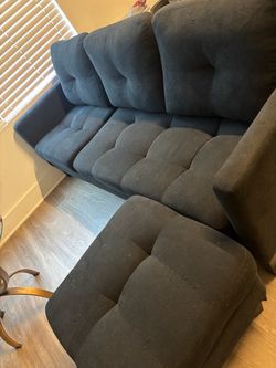 Black couch
