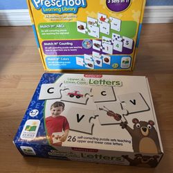 Preschool Flash card Puzzles